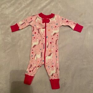 Moon & Back Pink Unicorn Pajamas